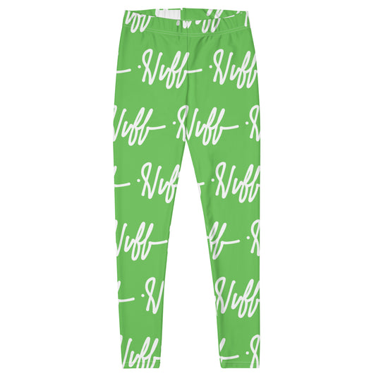 NUFF All Over - Green Leggings