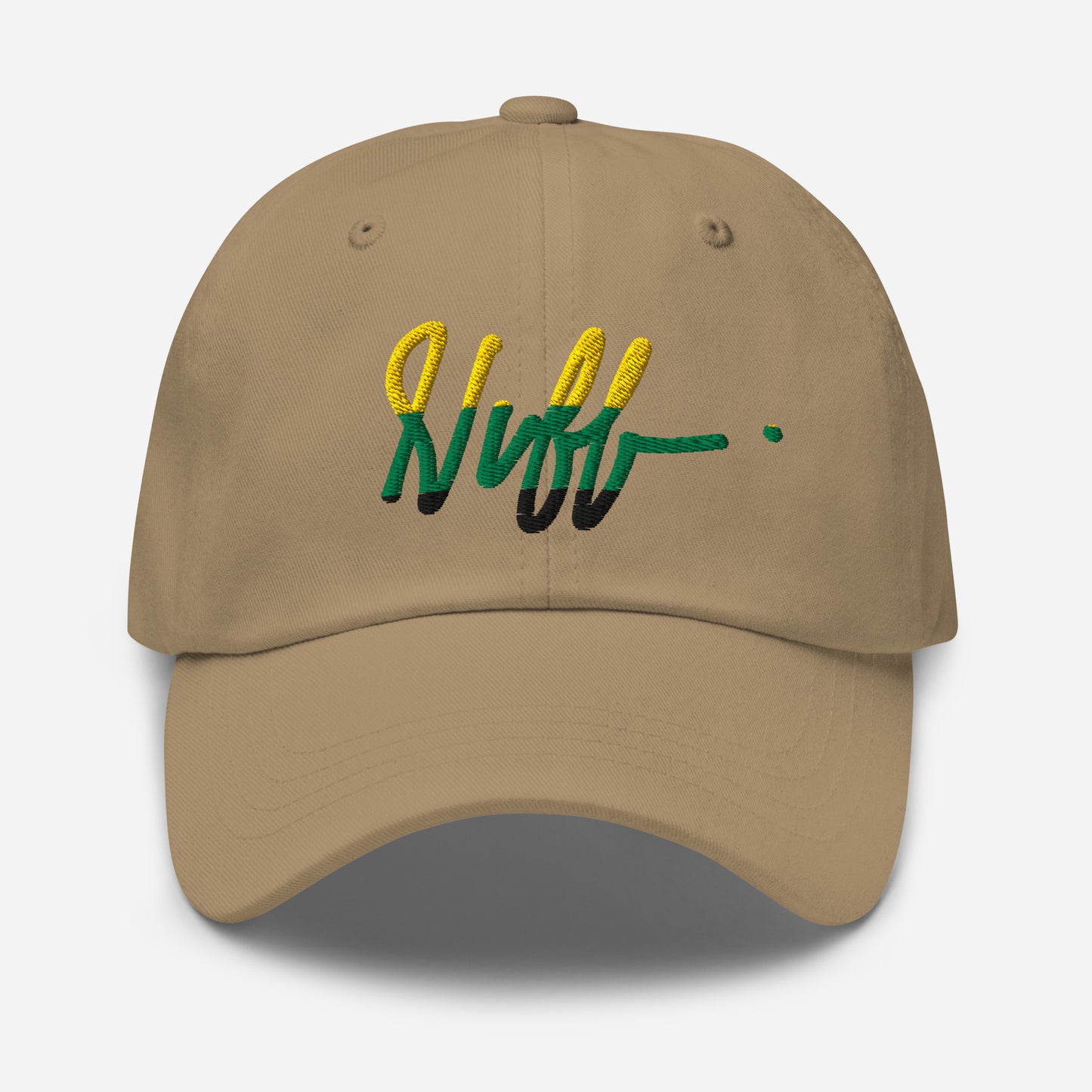 NUFFmaica Jamaican Flag Dad Hat – NUFFology Summer Collection