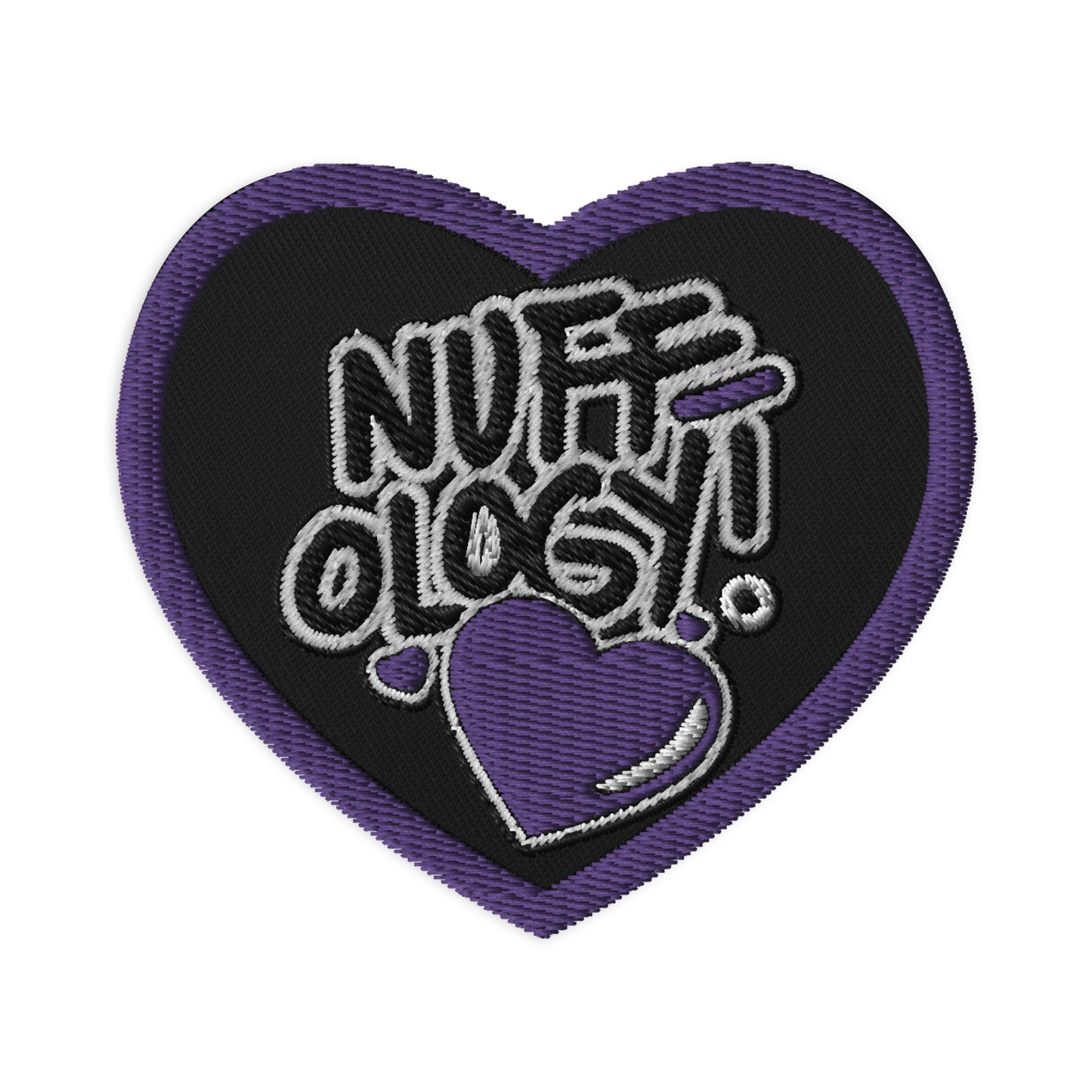 NUFFology Embroidery Patches