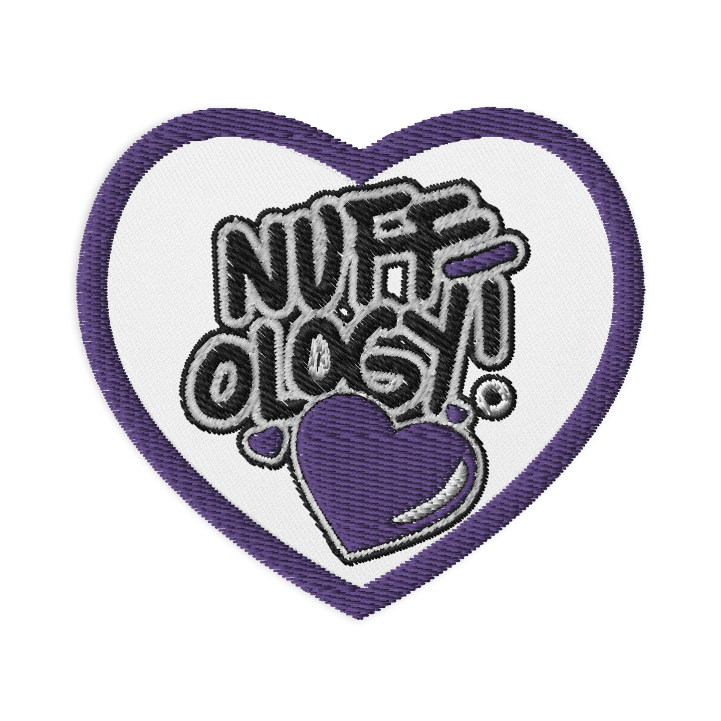 NUFFology Embroidery Patches