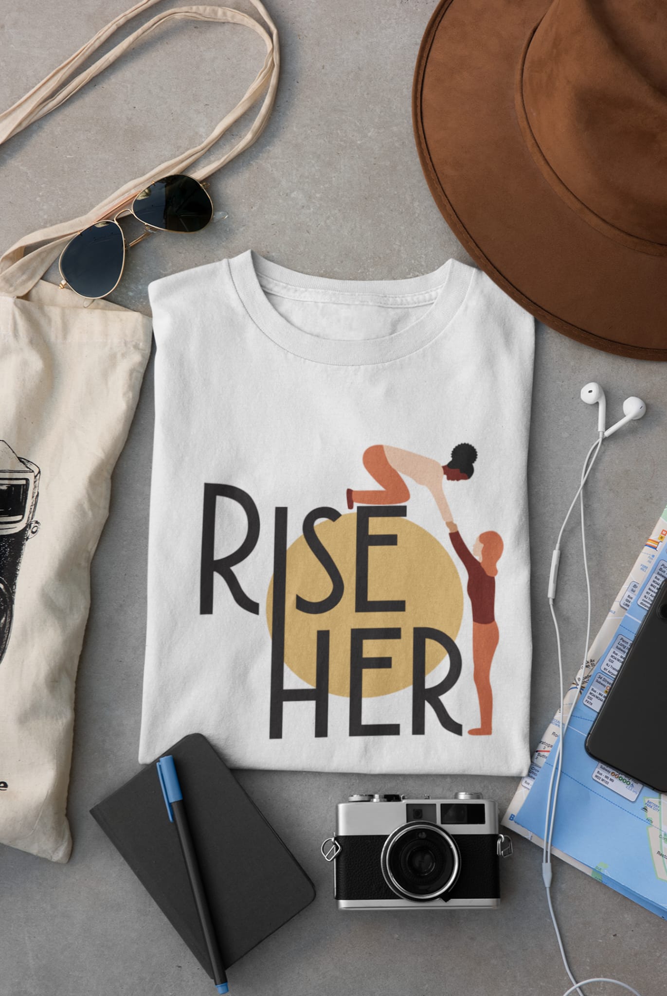 The R.I.S.E. HER Tee