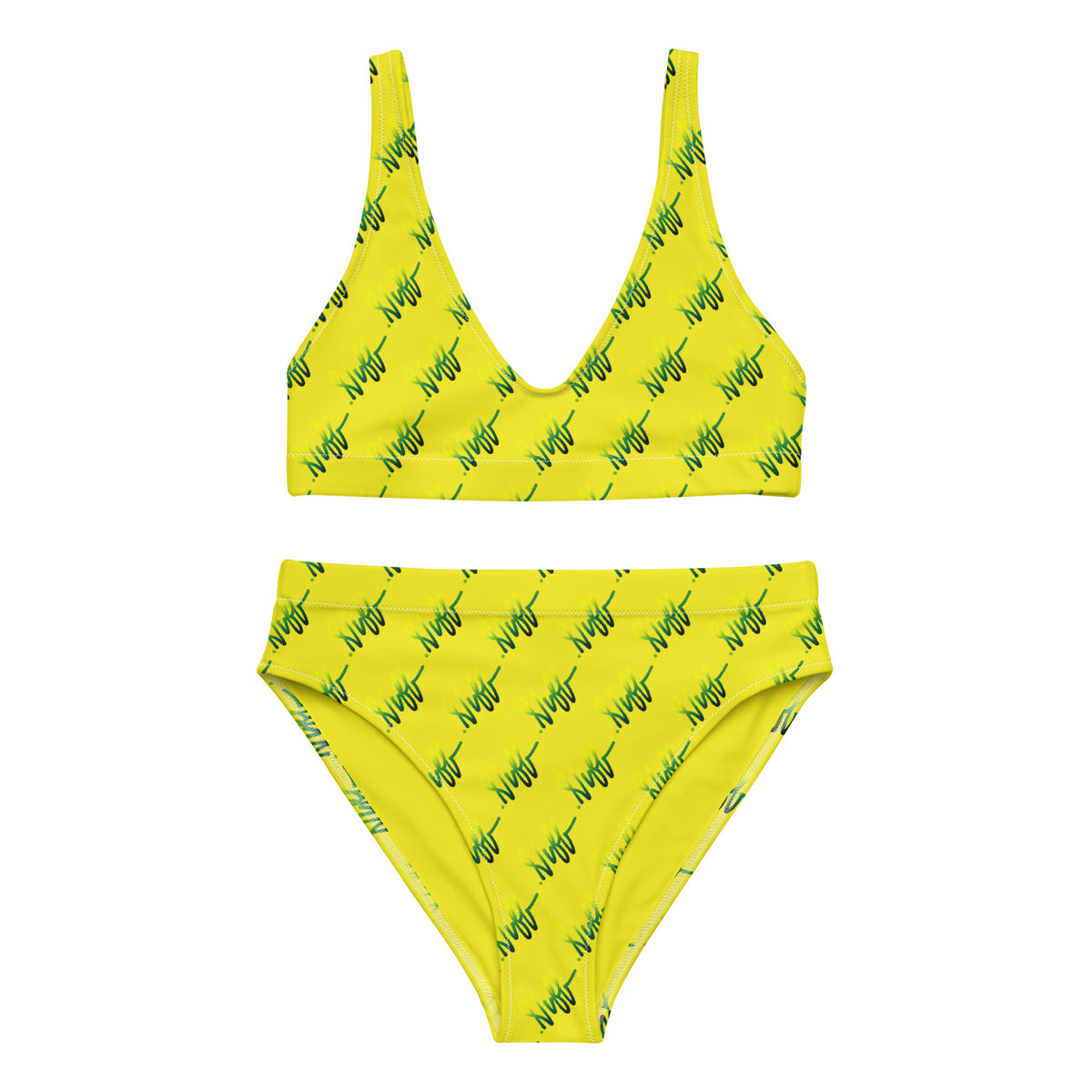 Island Glow High-Waisted Bikini