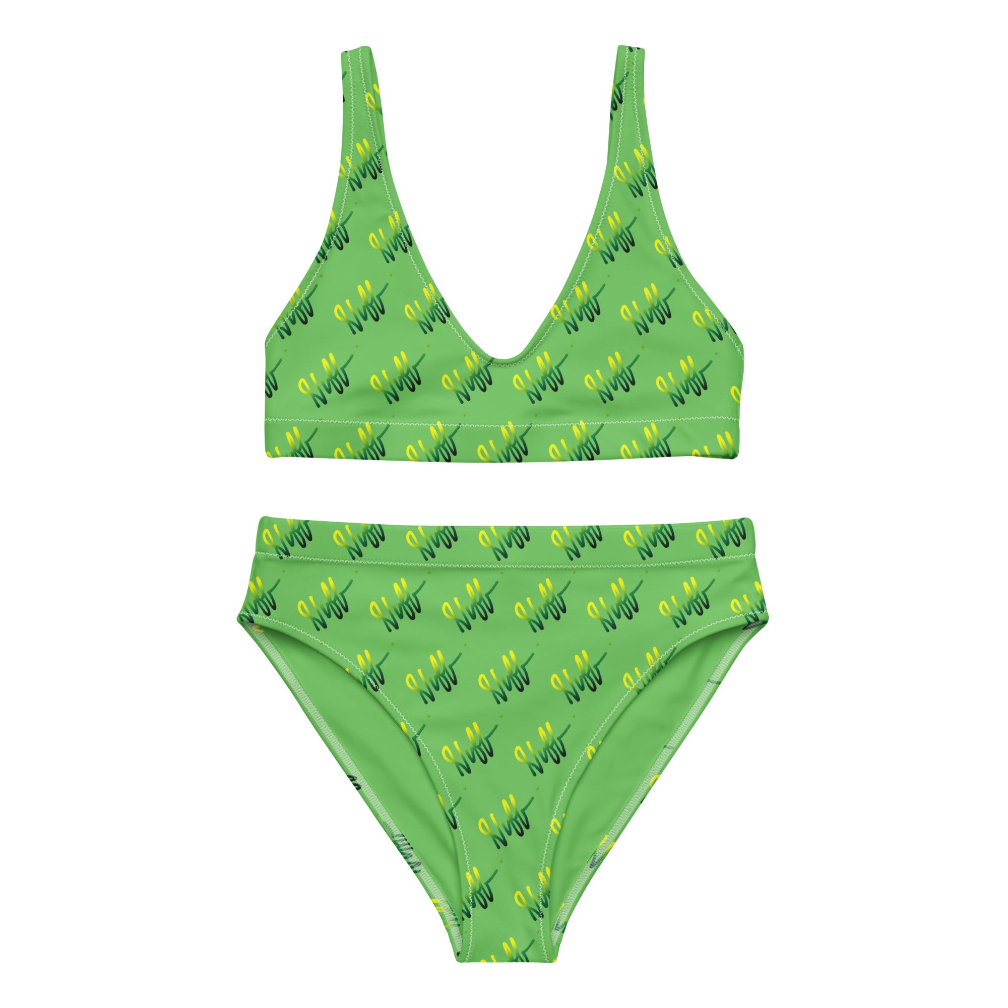 Island Glow High-Waisted Bikini
