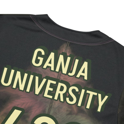 NUFF Smoke: Ganja University Baseball Jersey