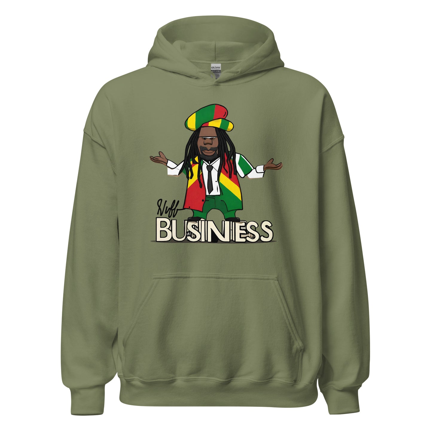 Stand on NUFF Business - Men's Hoodie (BN)