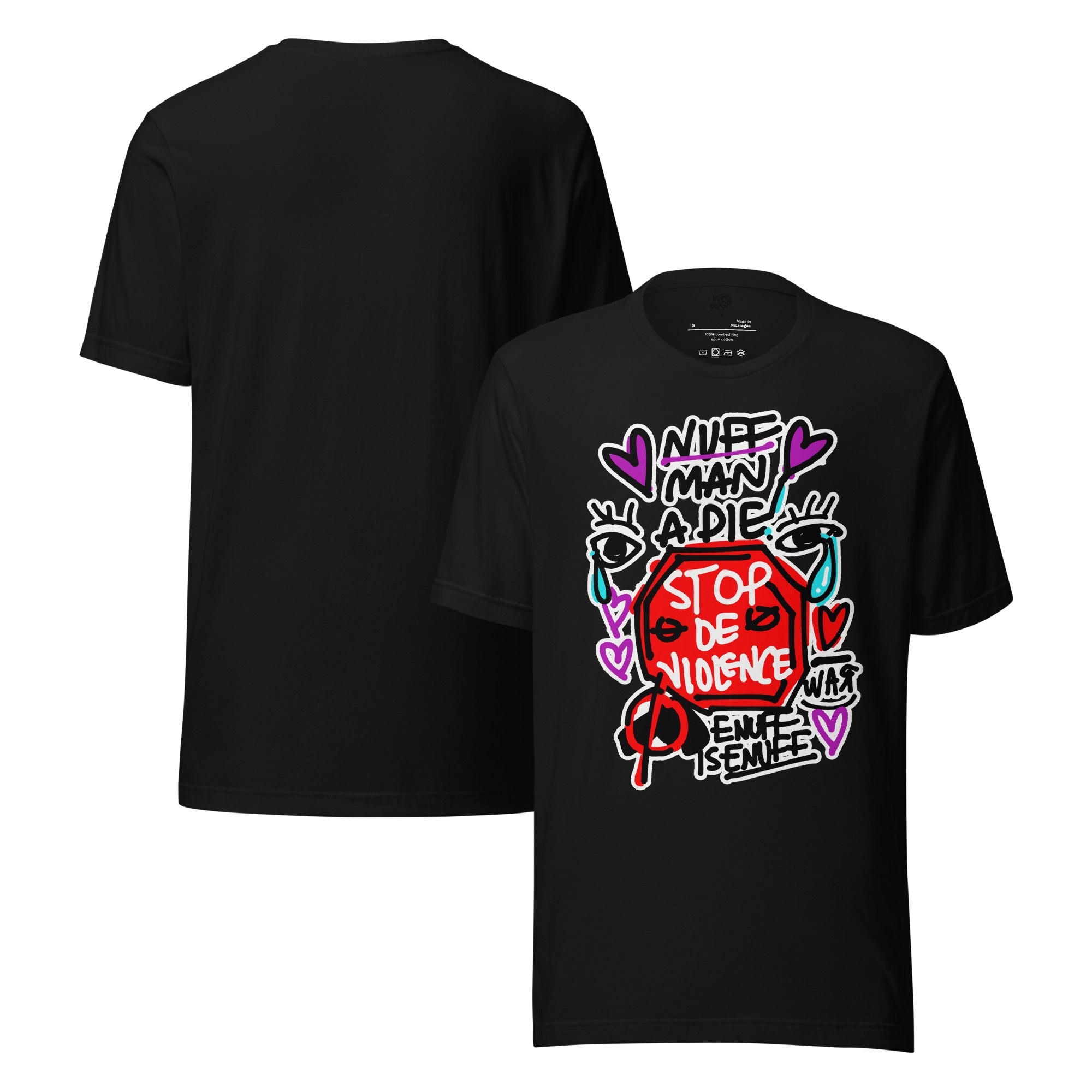 Cry for Peace Tee by NUFFology