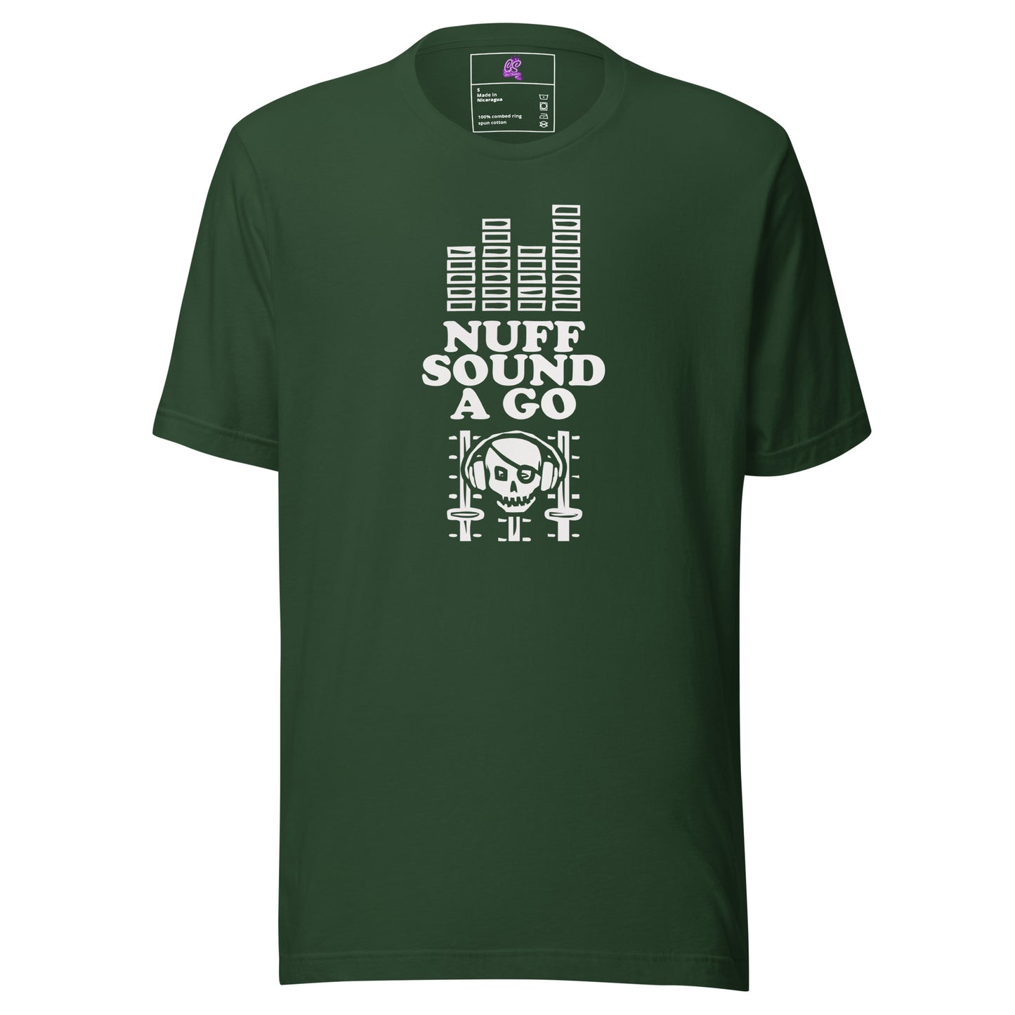 NUFF Sound Ago Dead - Unisex T-Shirt (Dark)