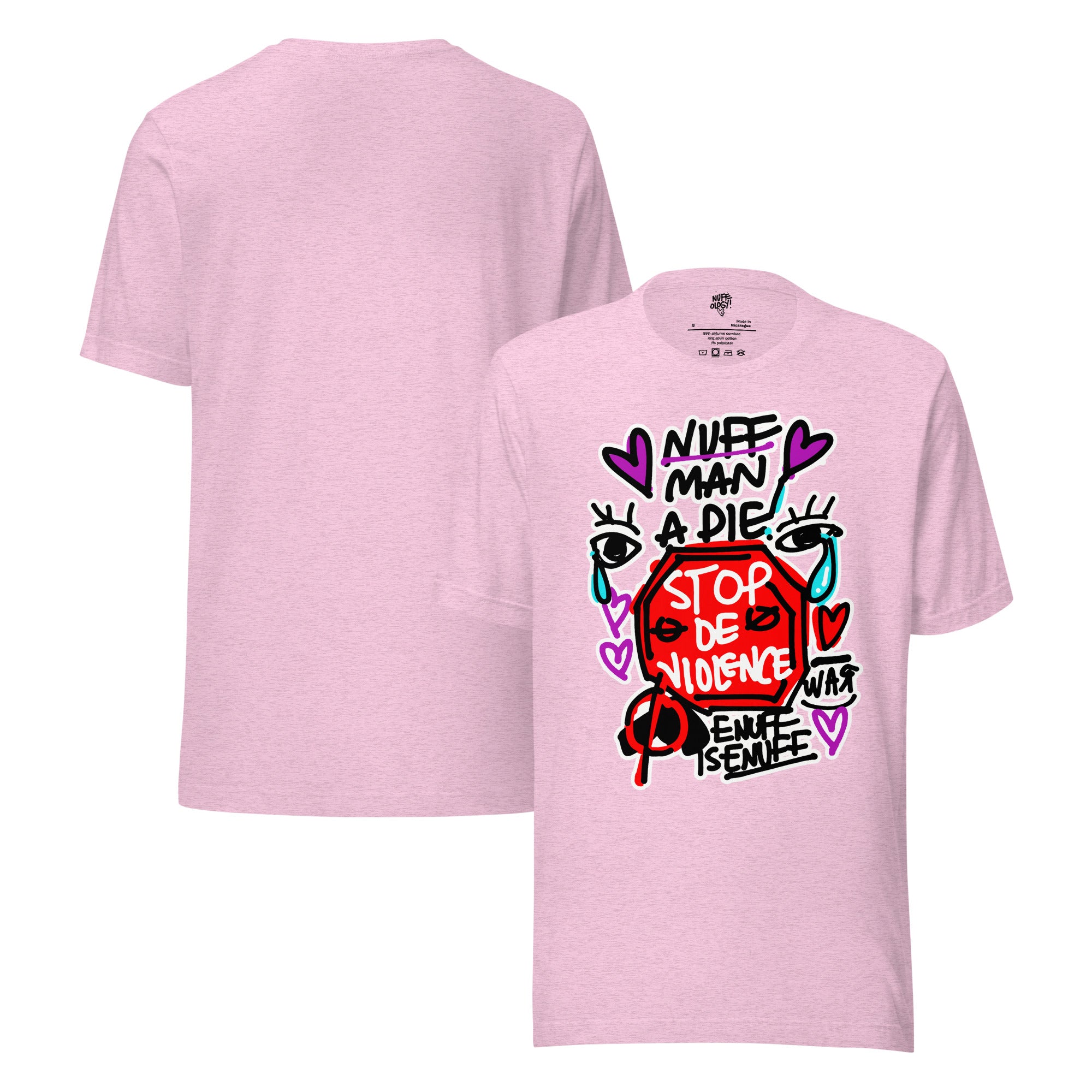 Cry for Peace Tee by NUFFology