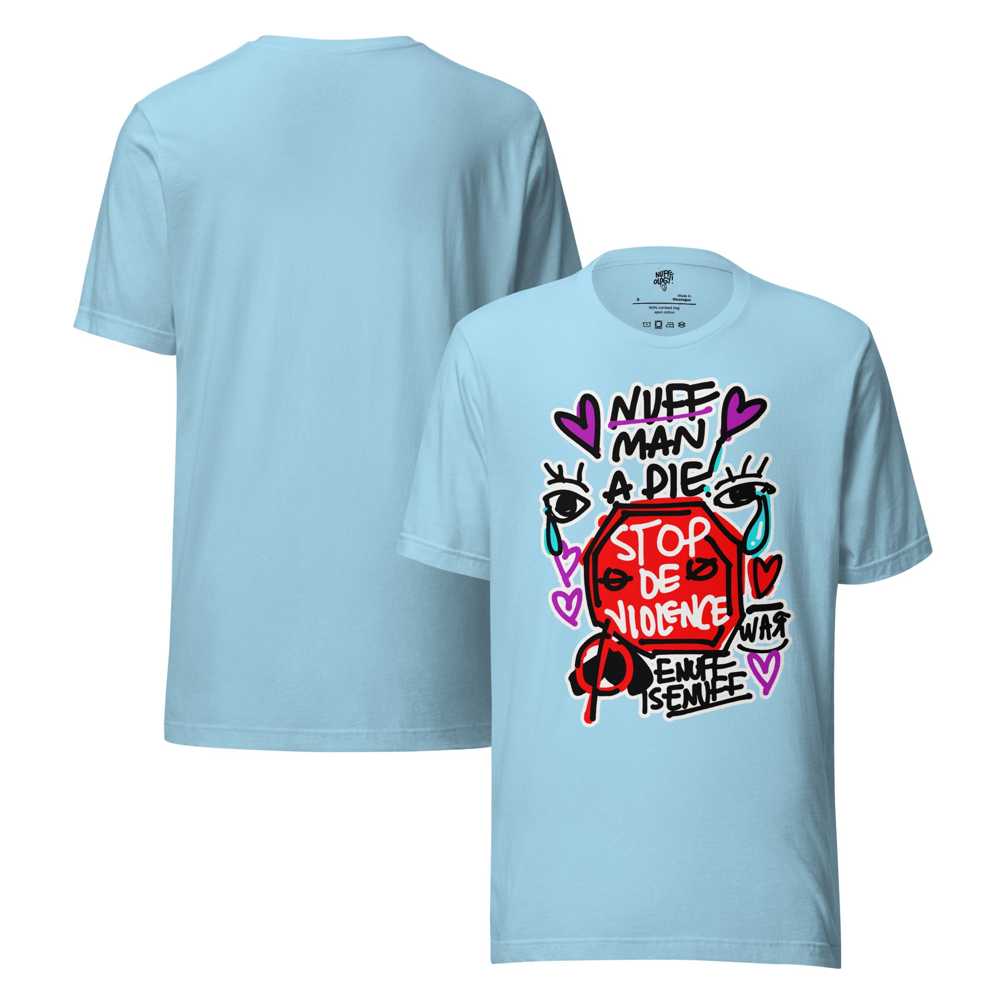 Cry for Peace Tee by NUFFology