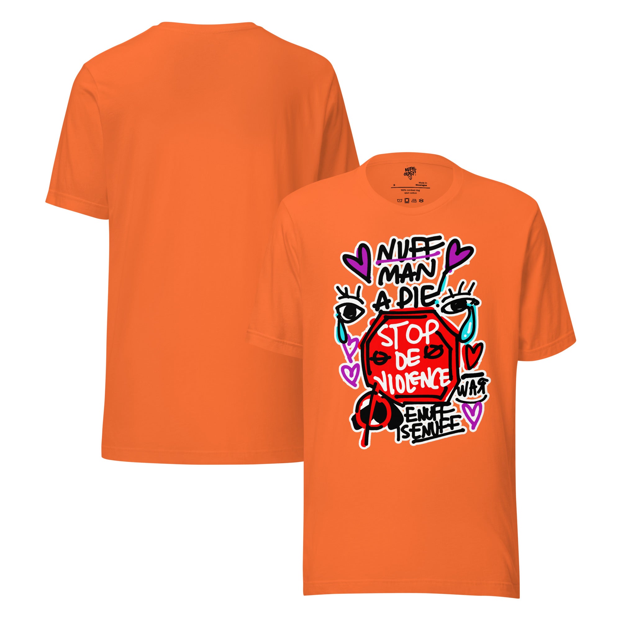 Cry for Peace Tee by NUFFology