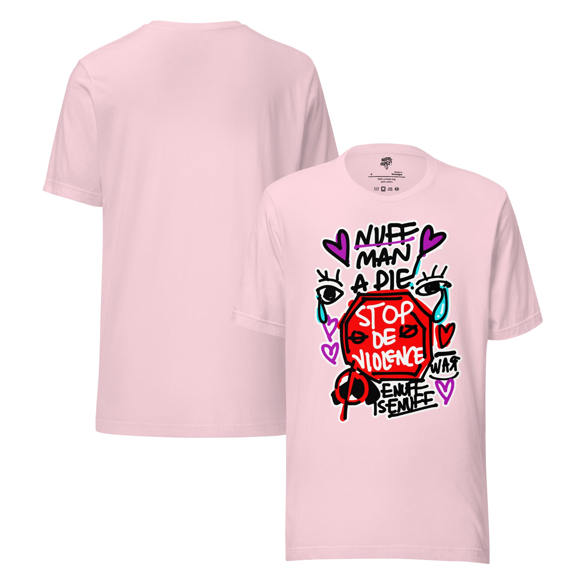 Cry for Peace Tee by NUFFology